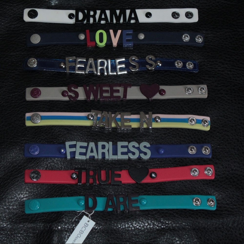 BCBG AFFIRMATION BRACELET • JELLY BAND
